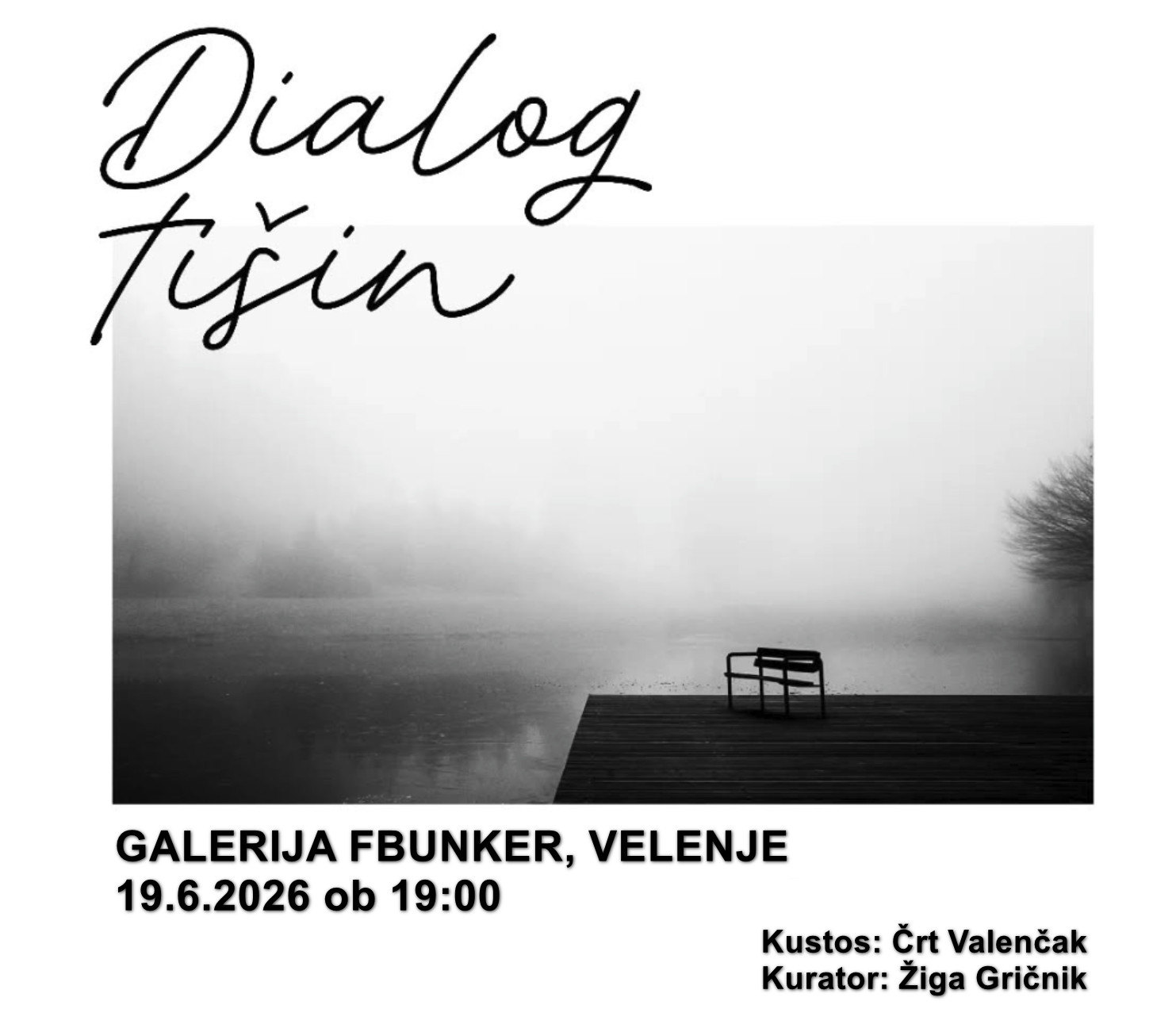 DIALOG TIŠIN - Otvoritev razstave
